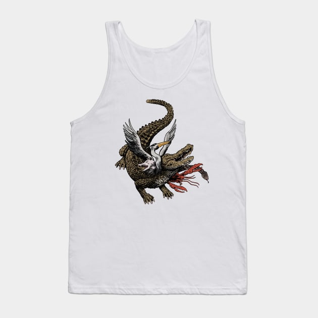 Cajun Chimera Tank Top by I Just Want To Be A Tugboat Captain